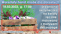 Warsztaty hand made dla dorosłych