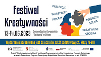 Weź udział w Festiwalu Kreatywności 2023!