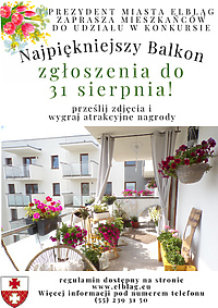 Weź udział w konkursie na najpiękniejszy balkon