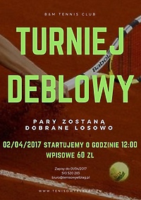 Wiosenny turniej deblowy