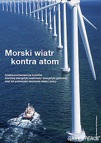 Greenpeace: wiatraki na Bałtyku