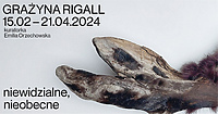 Wystawa Grażyny Rigall “Niewidzialne, nieobecne"