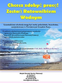 Zostań ratownikiem wodnym i zdobądź pracę – nowy termin zapisów