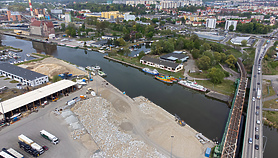 Trzy firmy chcą zaprojektować ostatni odcinek toru wodnego w Elblągu