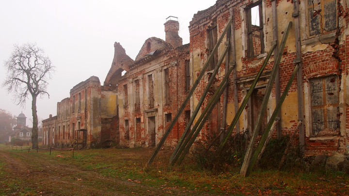 Ruiny pałacu (Listopad 2015)