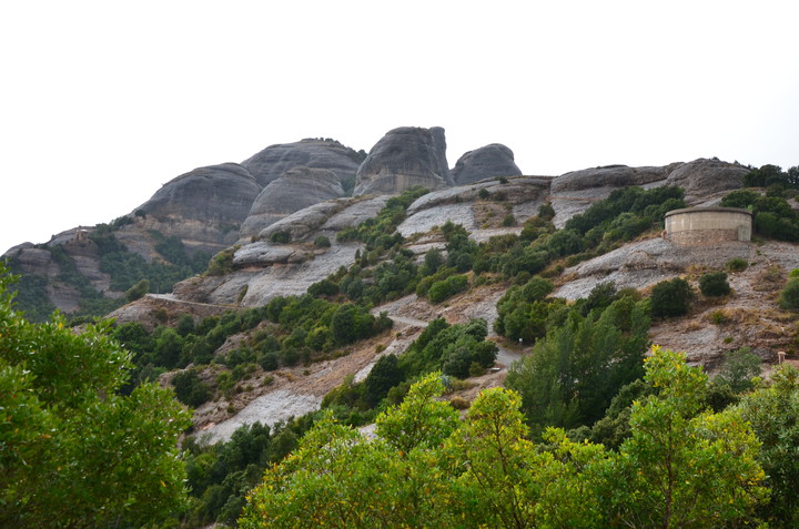 Montserrat – masyw górski w Katalonii (Lipiec 2017)
