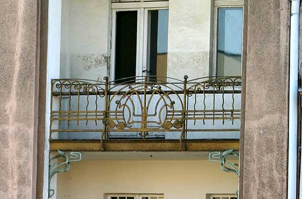 Ozdobna balustrada balkonu na ulicy 1. Maja
Zdjęcie nagrodzone w konkursie wrześniowym