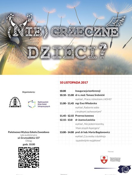 Elbląg, Będą dyskutować o (nie)grzecznych dzieciach