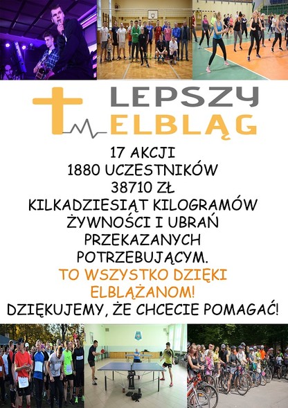 Elbląg, Dzięki nim Elbląg staje się lepszy