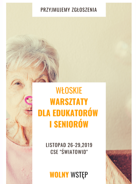 Elbląg, Włoskie warsztaty dla edukatorów i seniorów