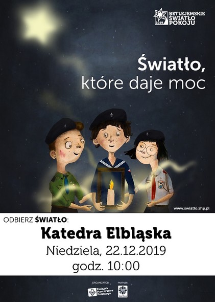 Elbląg, Betlejemskie światło pokoju w elbląskiej katedrze