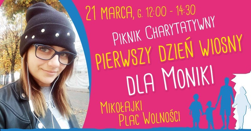 Elbląg, Piknik Charytatywny Pierwszy Dzień Wiosny dla Moniki