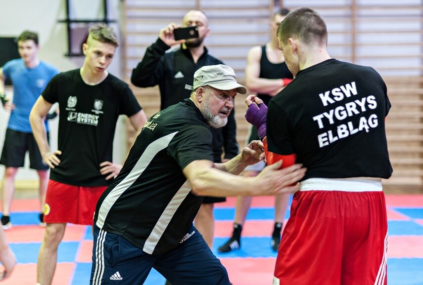 Elbląg, Pięściarze Tygrysa na treningu