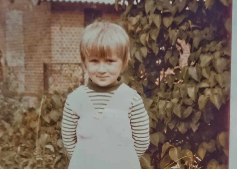 Elbląg, Zdjęcie pani Elżbiety jako 8-letniej dziewczynki, które podarowała panu Ryszardowi w 1971 roku,