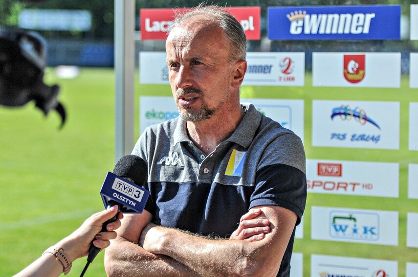Elbląg, Jacek Trzeciak, trener Olimpii Elbląg