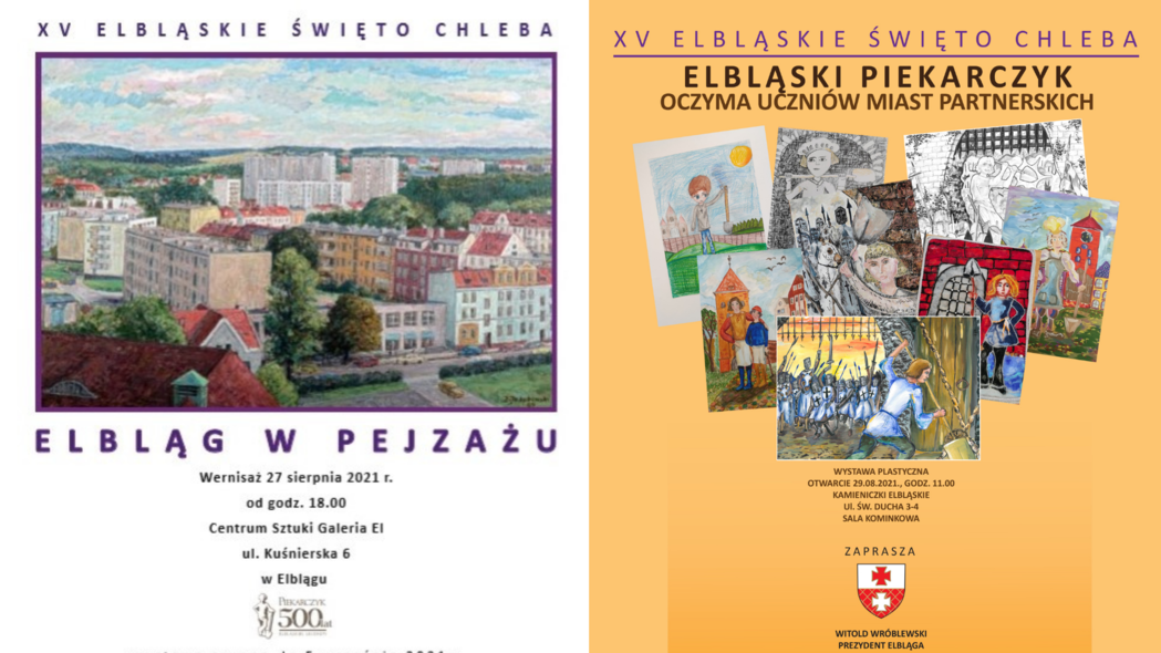 Elbląg, Elbląskie pejzaże i Piekarczyk oczyma dzieci