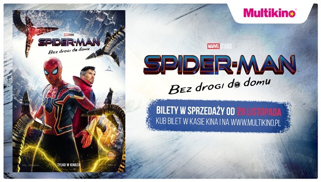 Elbląg, Ruszyła przedsprzedaż biletów na film „Spider-Man: Bez drogi do domu”