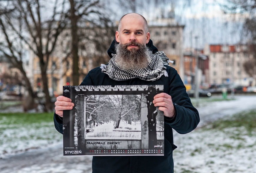 Elbląg, -  Byłem zdziwiony, że moje zdjęcie znalazło się i w kalendarzu i na wystawie... - mówi pan Paweł