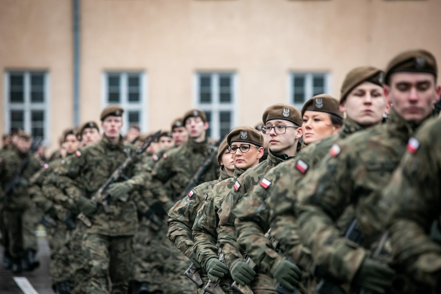 Elbląg, Przysięga na koniec szkolenia