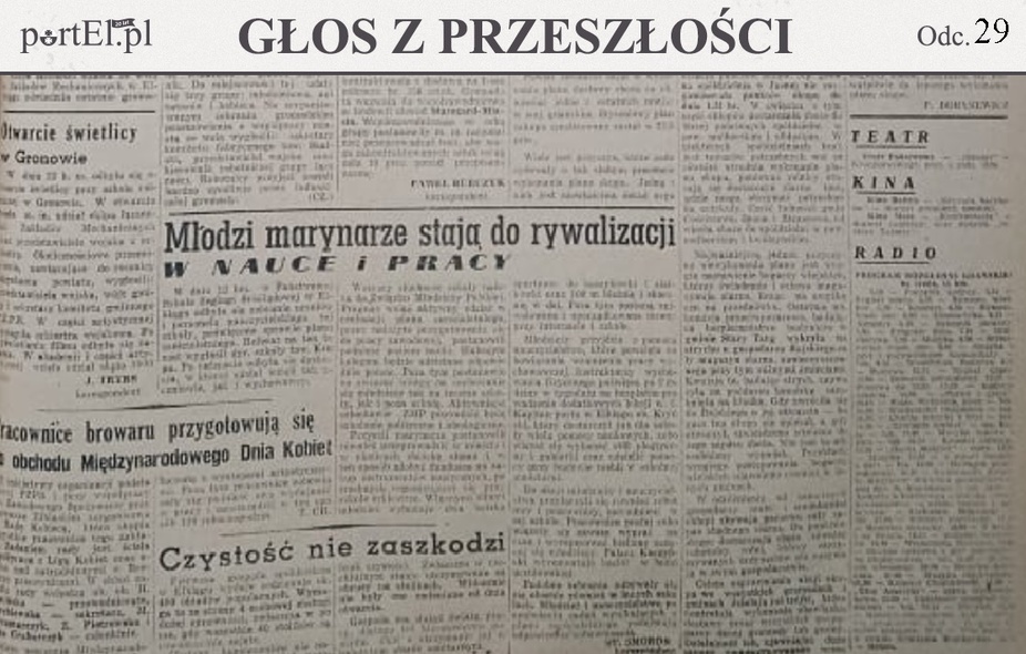 Elbląg, Głos Wybrzeża nr 46, 1950 r.