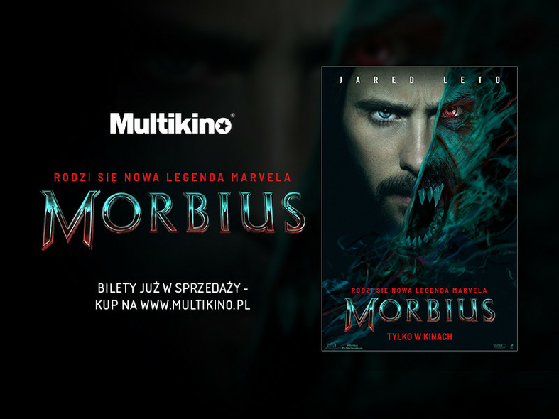 Elbląg, Multikino rozpoczęło przedsprzedaż biletów na film „Morbius”