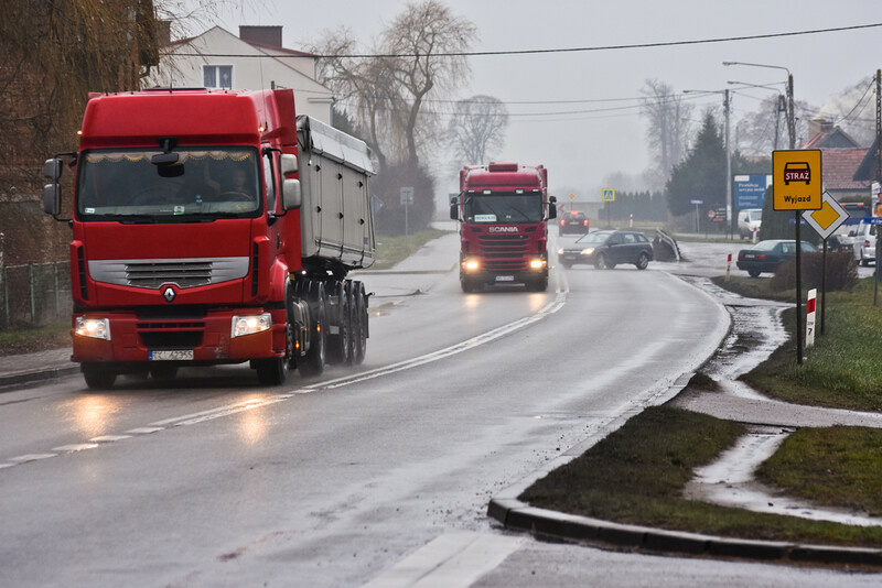 Elbląg, Przez Jegłownik przejeżdża przez dobę ponad 8 tys. aut