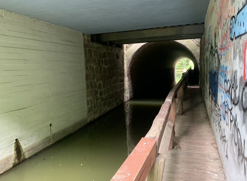 Elbląg, Tunel żeglowny