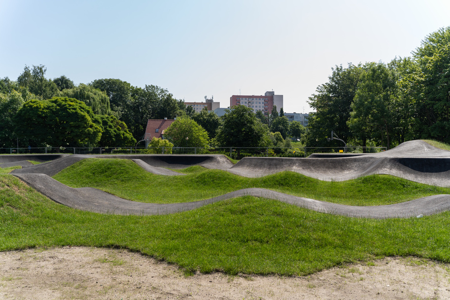 Elbląg, Pumptrack przy ul. Oliwskiej ma być otwarty w przyszłym tygodniu