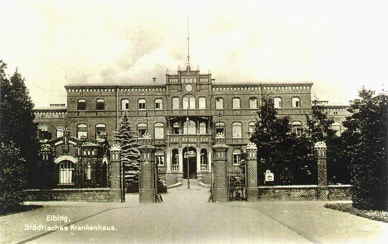 Elbląg, Szpital miejski dawniej