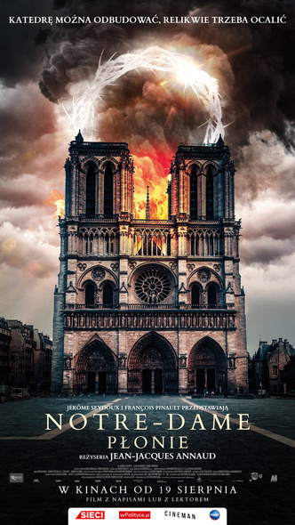 Elbląg, "Notre-Dame płonie" w Kinie "Światowid"