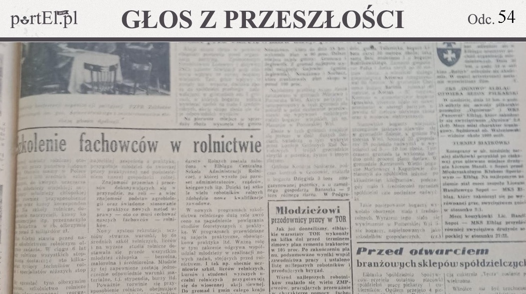 Elbląg, Głos Wybrzeża nr 81, 1950 r.