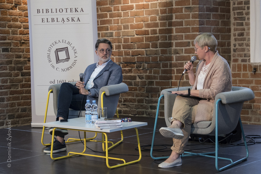 Elbląg, Prof. Michał Rusinek był gościem Biblioteki Elbląskiej