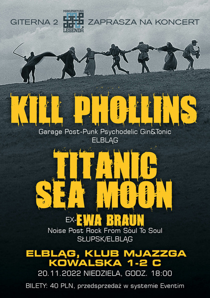 Elbląg, Titanic Sea Moon i Kill Phollins w klubie Mjazzga