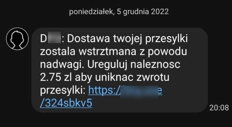 Elbląg, Paczka z nadwagą… 