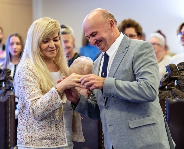 Elbląg, Nina i Ryszard pobrali się 16 grudnia w Elblągu