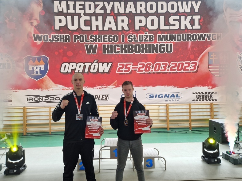 Elbląg, Złoty medal Pawła Kłoczewiaka w Pucharze Polski w kickboxingu