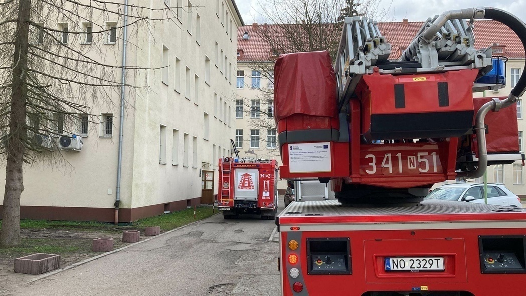 Elbląg, Zadymienie w Szpitalu Miejskim