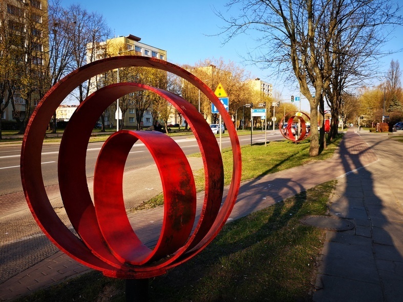 Elbląg, Rzeźby z dofinansowaniem