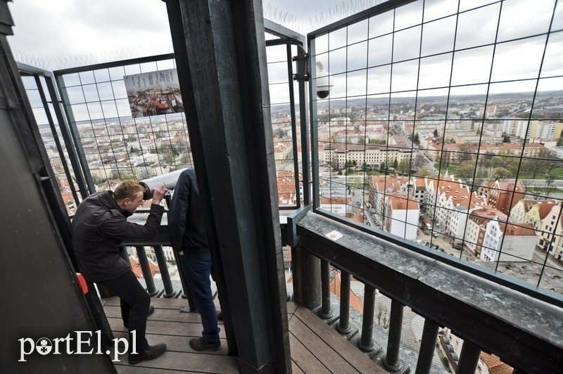 Elbląg, Wieża widokowa otwarta na majówkę