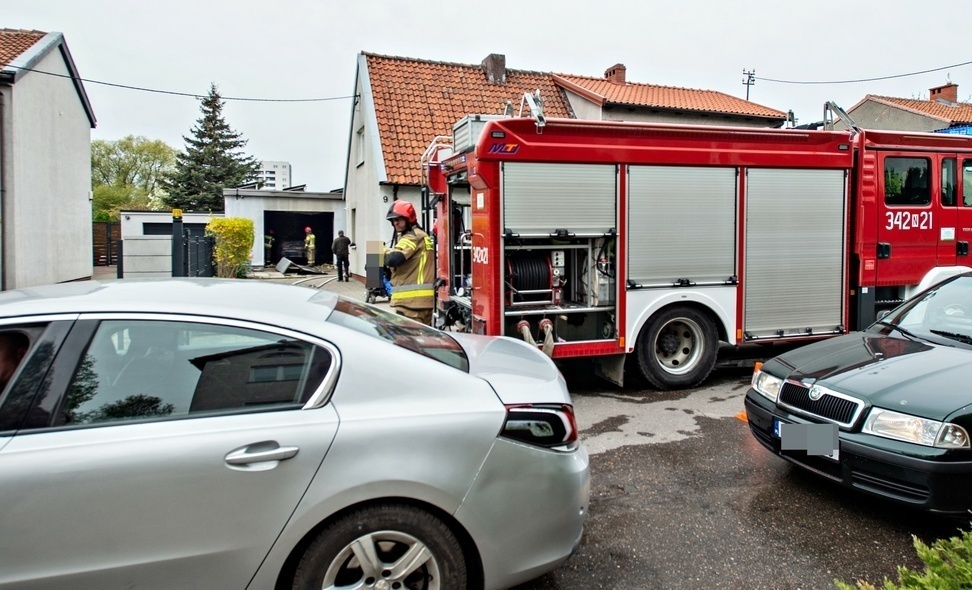 Elbląg, Pożar przy ul. Lubelskiej