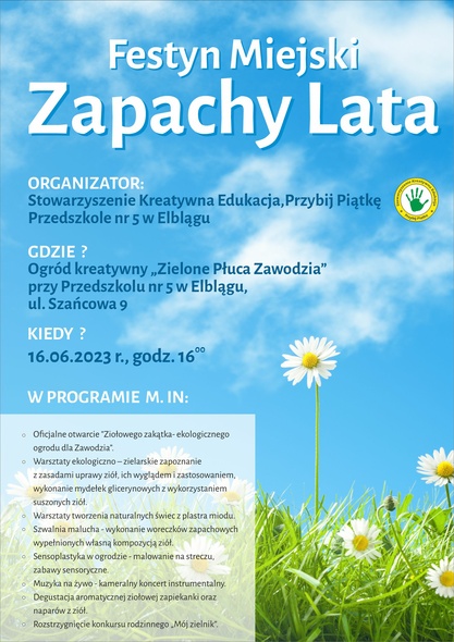 Elbląg, Festyn "Zapachy Lata", czyli wesoła zabawa na Zawodziu