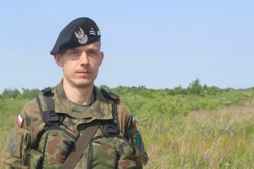 Elbląg, Major Damian Krysztofiak