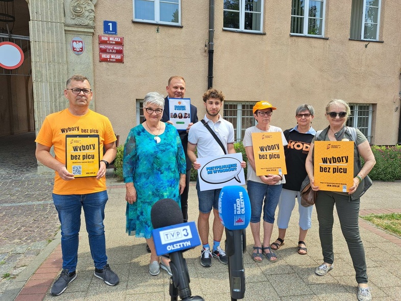 Elbląg, "Pomóżcie nam przypilnować tych wyborów"