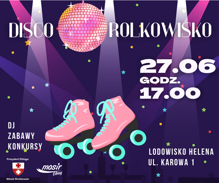 Elbląg, Disco Rolkowisko już we wtorek