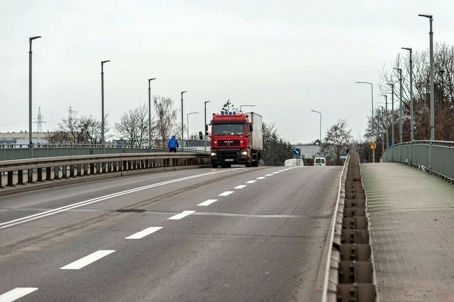 Elbląg, Most nie dla ciężkich pojazdów