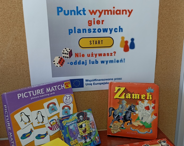 Elbląg, Punkt wymiany gier planszowych