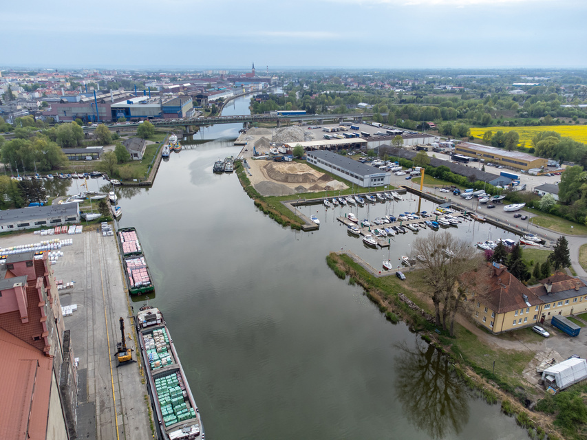 Elbląg, Port w Elblągu.