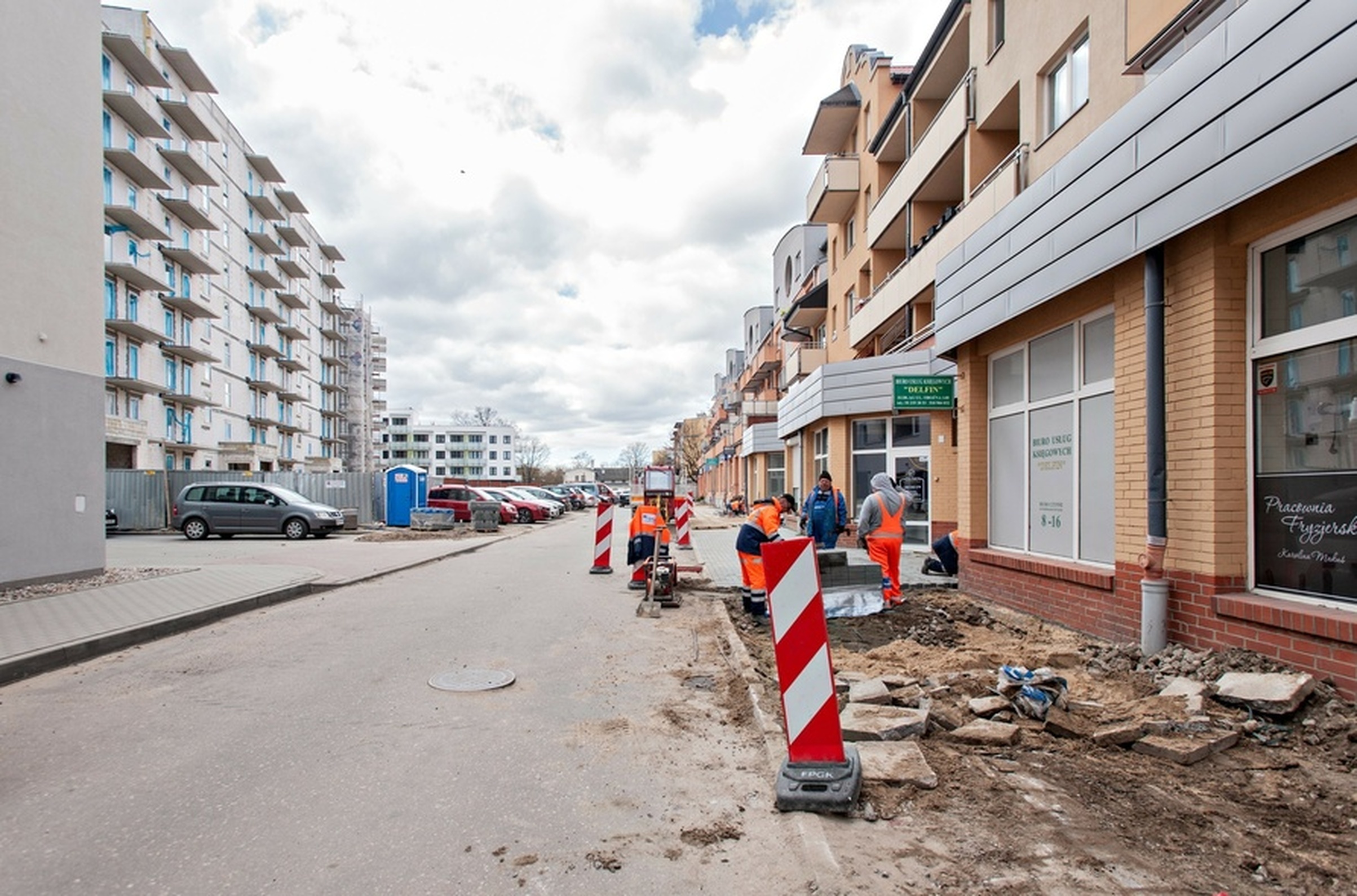 Elbląg, Utrudnienia na ulicy Oboźnej