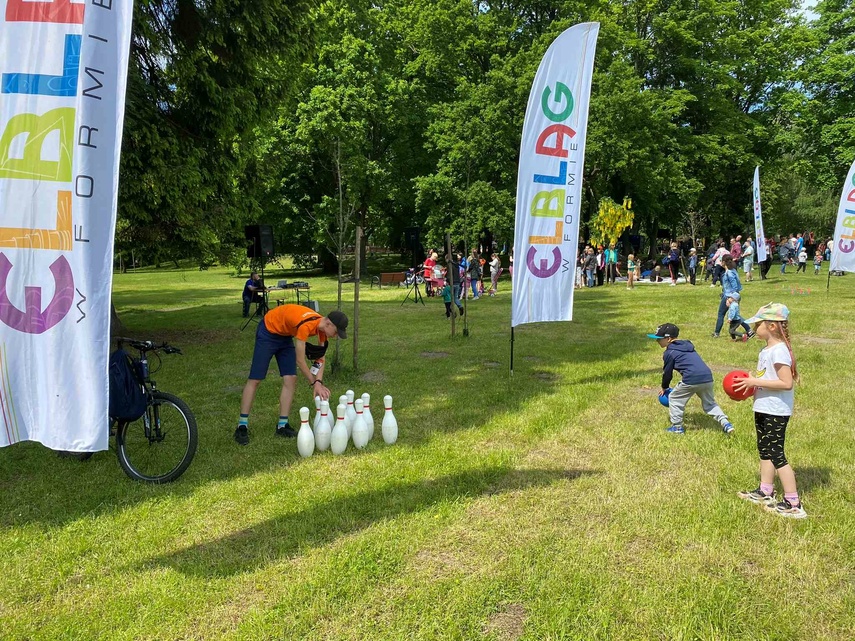 Elbląg, Zapraszamy na Sjestę w parku Modrzewie