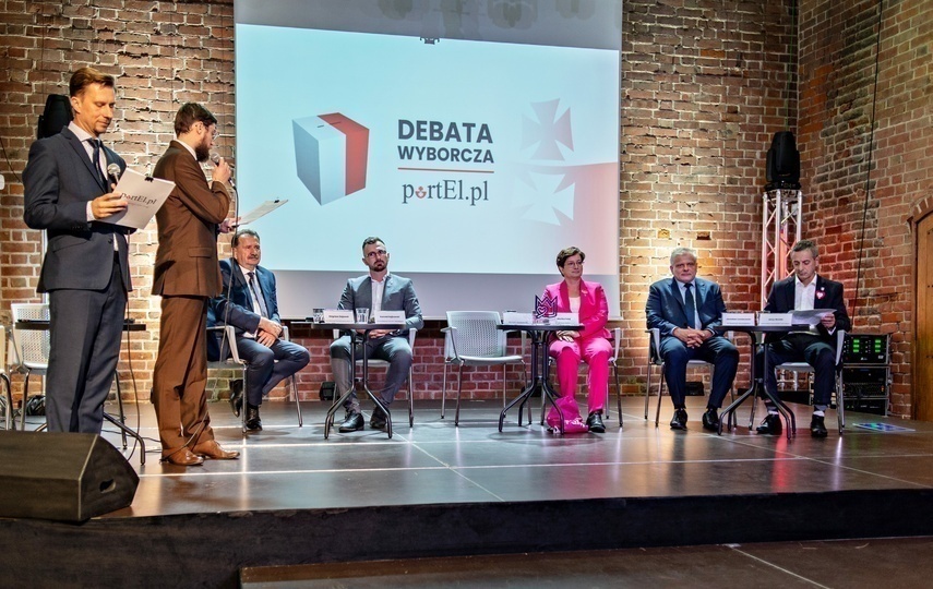 Elbląg, Debata wyborcza zorganizowana przez portEl.pl,